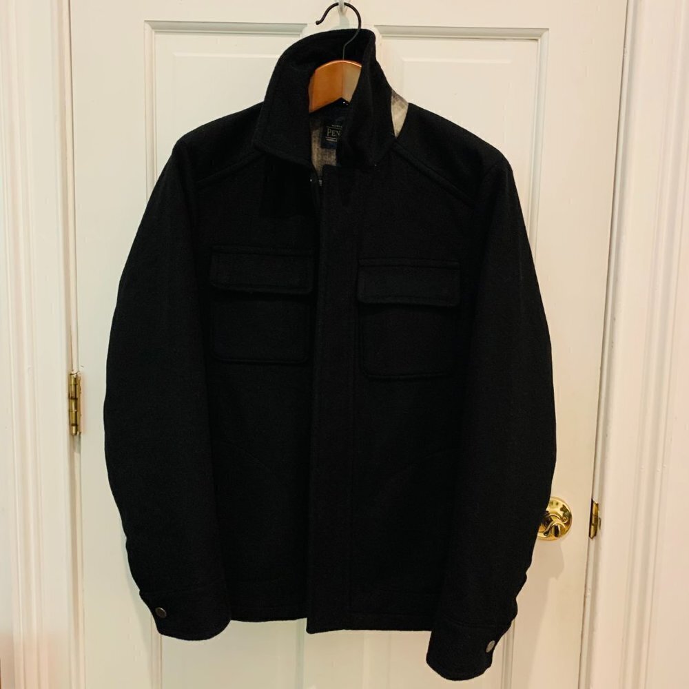 Men's Pendleton Wool Field Chore Jacket Coat Size Small